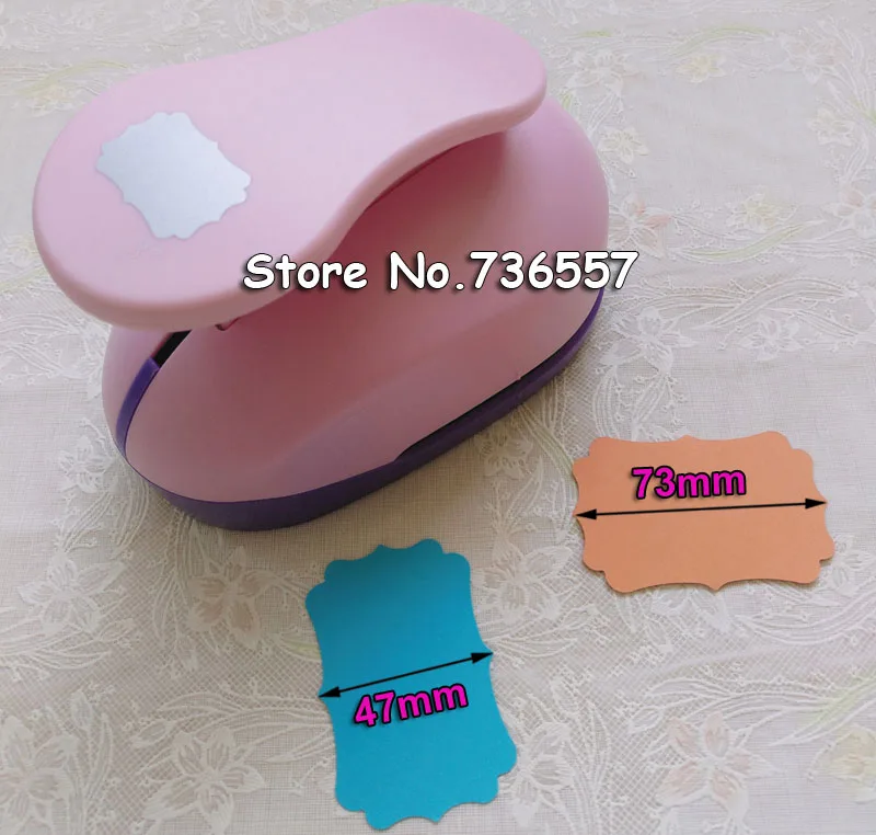 1pc style 2 2 шт. полигон " пробойник комплект Удар Ремесло Геометрия Скрапбукинг перфоратора бирку форме удары - Цвет: 1pc style 2