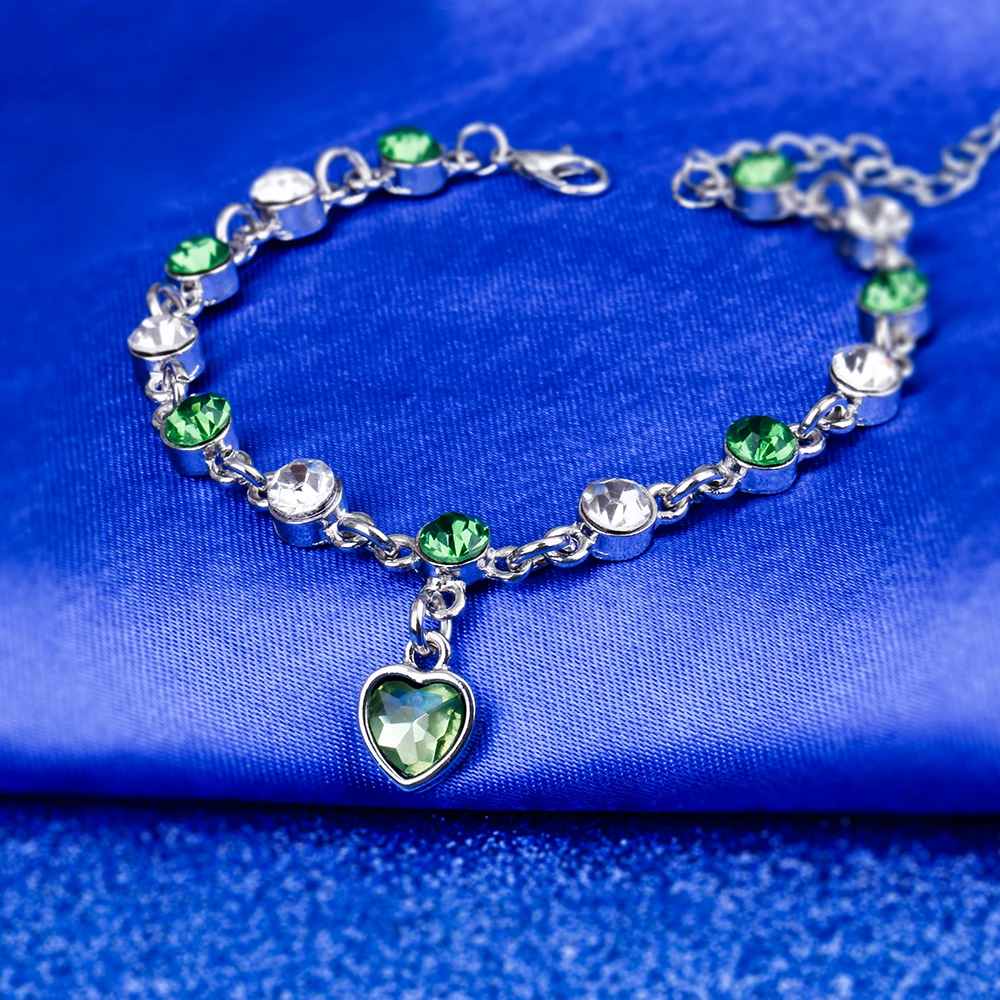 FAMSHIN 2017 модный браслет Горячая Свадьба Женский Кристалл Браслеты для женщин