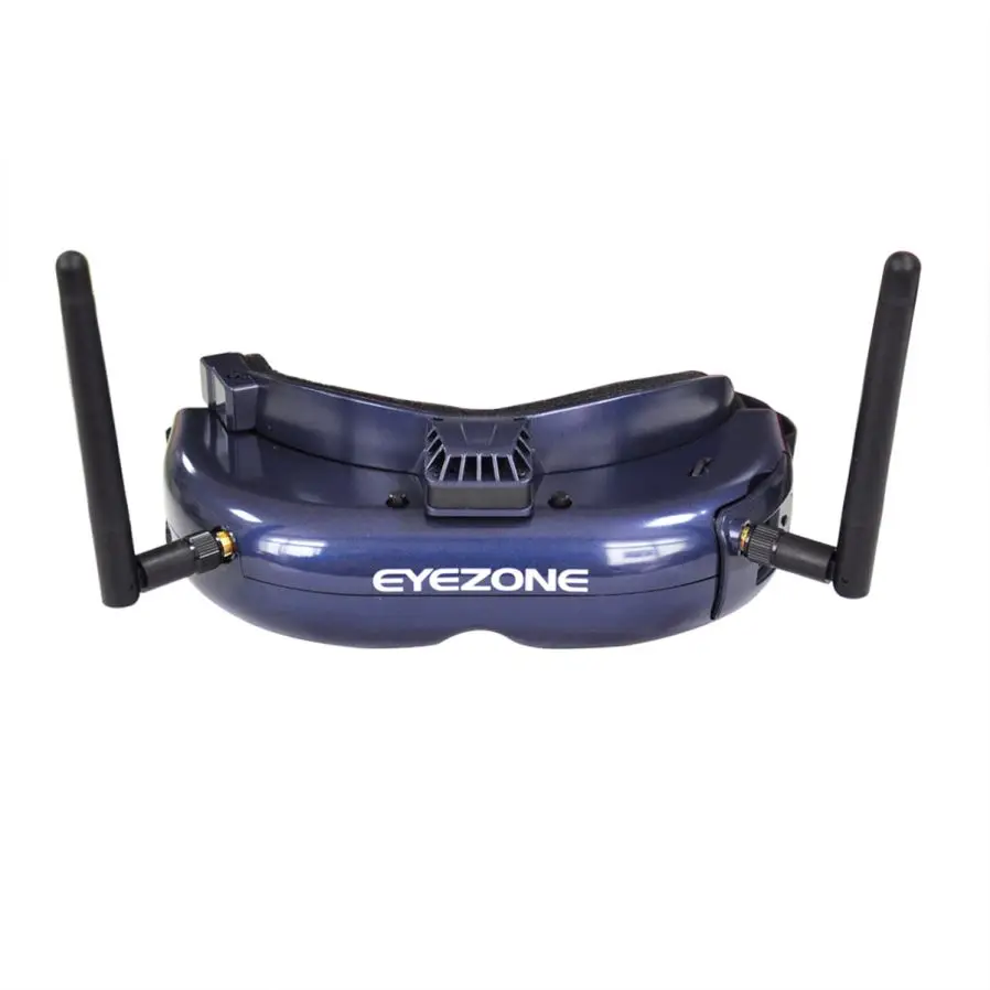Очки EyeZone Yuan 5,8G FPV с OLED экраном, двойной приемник, DVR Запись 640X480 VGA для гоночного дрона RC