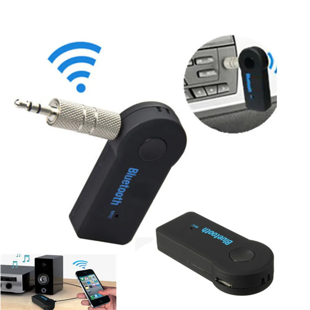 Портативный Bluetooth аудио приемник музыкальный стерео Rceiver адаптер для автомобиля