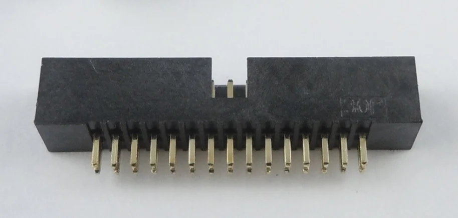 10 шт. коннектор коробки 1 27 мм x 2x15 Pin 30 Двухрядное сквозное отверстие DIP Тип Прямой