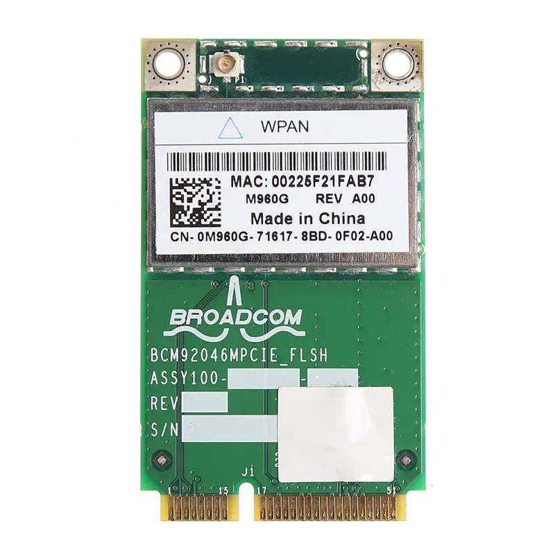 Карта для Dell Broadcom Wireless 370 Bluetooth карта M960G Latitude E5400 E5500 E6400 E6500|Сетевые карты| |