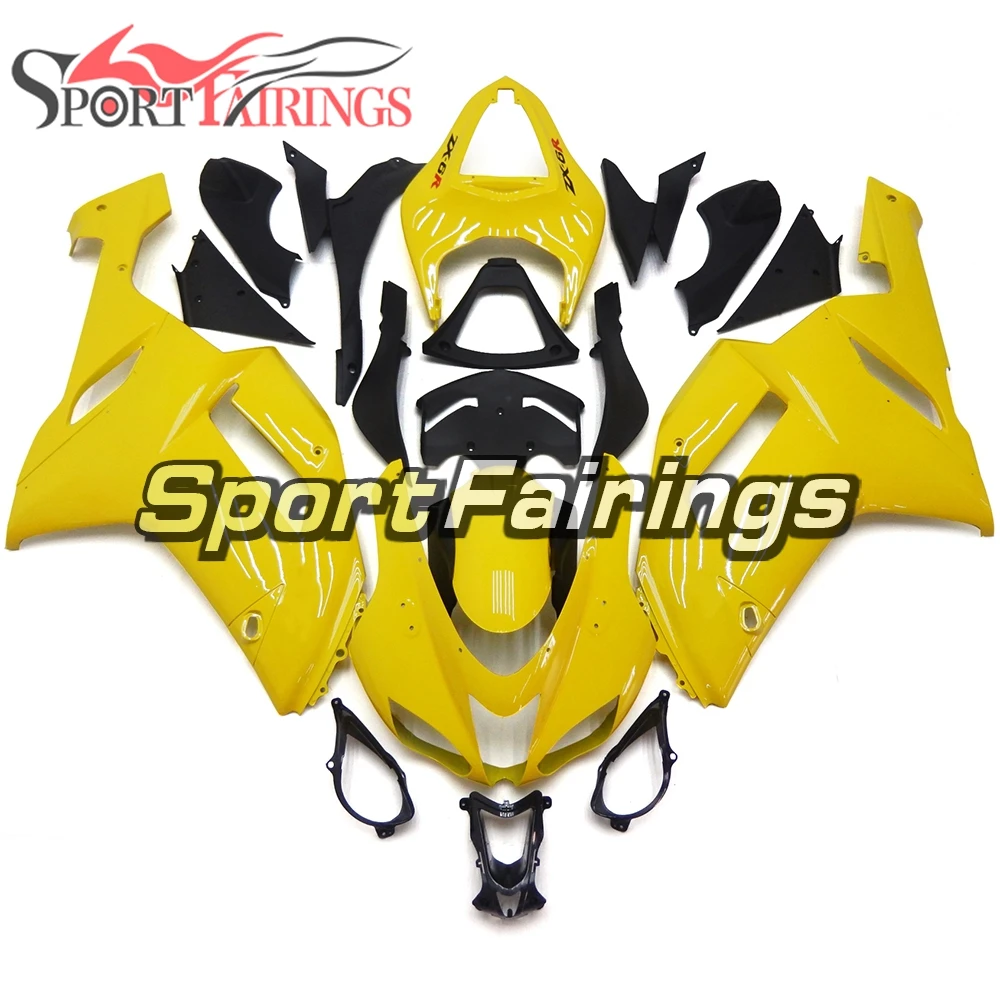 Обтекатели мотоцикла для ZX6R 636 07 08 2007 2008 Kawasaki рамы кузова впрыска ABS пластик Carenes