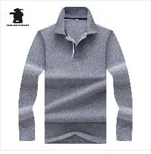 Новинка, 5XL, Мужская рубашка поло с длинным рукавом, Мужская Весенняя тонкая хлопковая однотонная Повседневная рубашка поло, мужские футболки, рубашки для грузовиков, AY1189