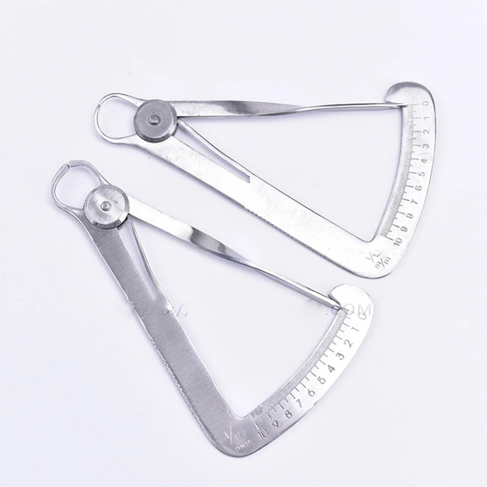 

stainless Steel Autoclavable Caliper Dental Surgical Dentist Lab Dental Ruler