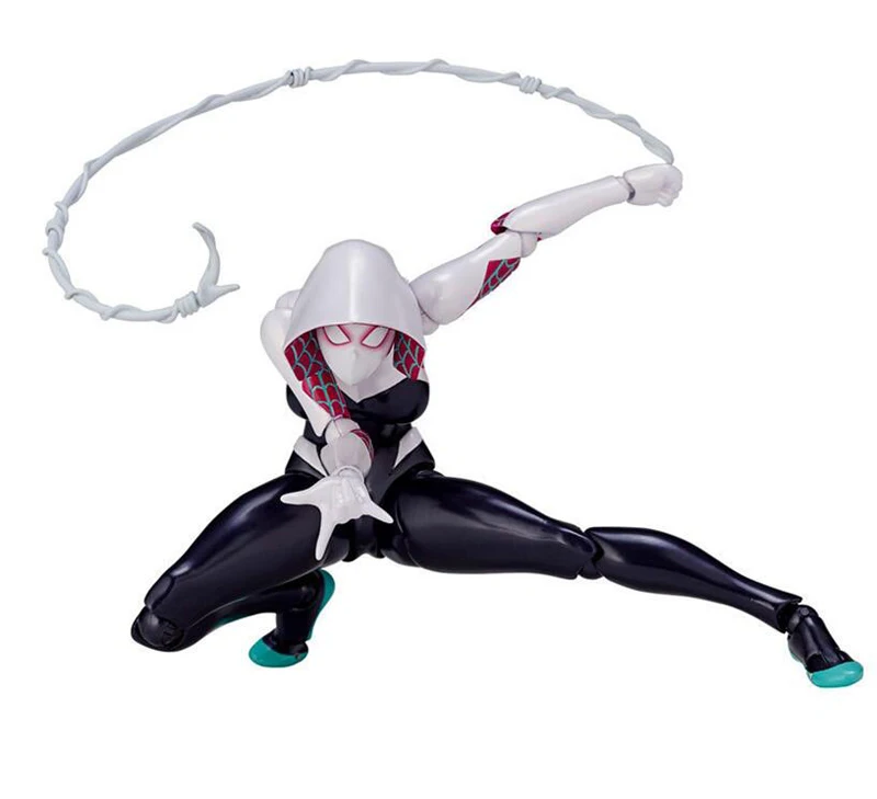 Revoltech Yamaguchi костюм паук Гвен Стэйси фигурка коллекция модель игрушка в подарок