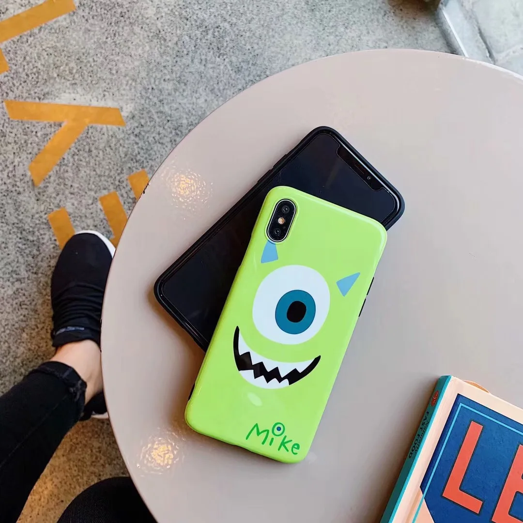 Классические милые аниме из мультфильмов Disneys Monsters университетский чехол для iPhone
