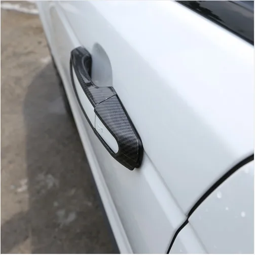Карбоновая дверная ручка для Range Rover Evoque 12-16 Range Rover Sport 14-16 для Land Rover Discovery Sport 15-16 Аксессуары 8 шт