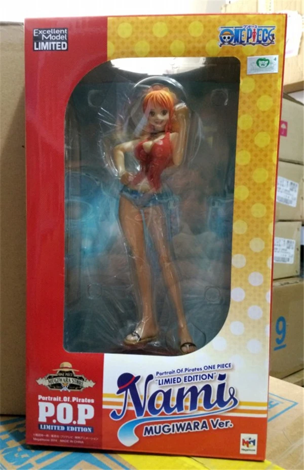 Аниме One Piece Nami POP экшн-фигурка нами коллекционная игрушка 22 см цельная фигурка |
