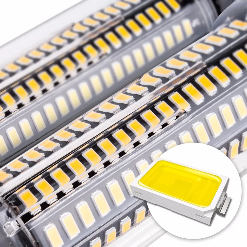 Светодиодная лампа E27 E14 светодиодсветильник кукуруза 220 В светодиодная 5736 SMD Ampul