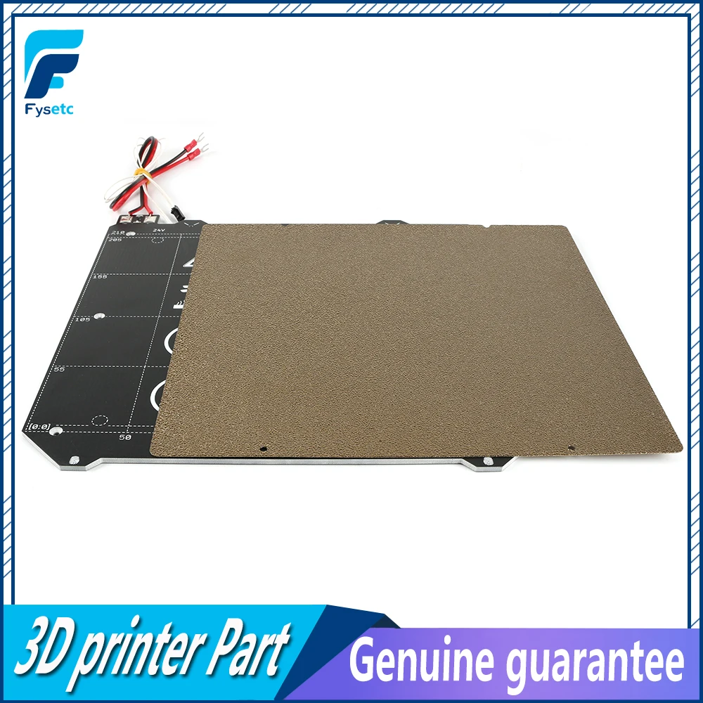 Prusa I3 MK3 MK52 Magnetic Heated Bed+ Double Sided Textured Powder Coated PEI Spring Steel Sheet For Prusa i3 MK2.5S mk3 MK3S