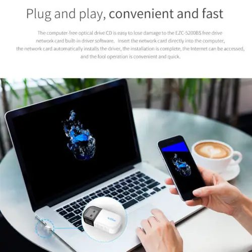 USB 2,0 Беспроводной адаптер 802,11 N Ezcast беспроводной USB wifi адаптер 5G/2,5G Bluetooth 4,2 двухдиапазонный AC 600 Мбит/с 3B12