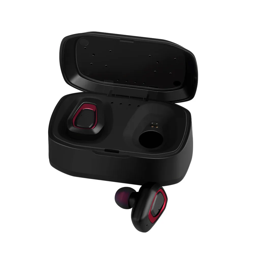 

TWS True Wireless Earbuds Bluetooth Mini Headsets Stereo Handfree Sports Bluetooth Earphones with Charging Box For Phones
