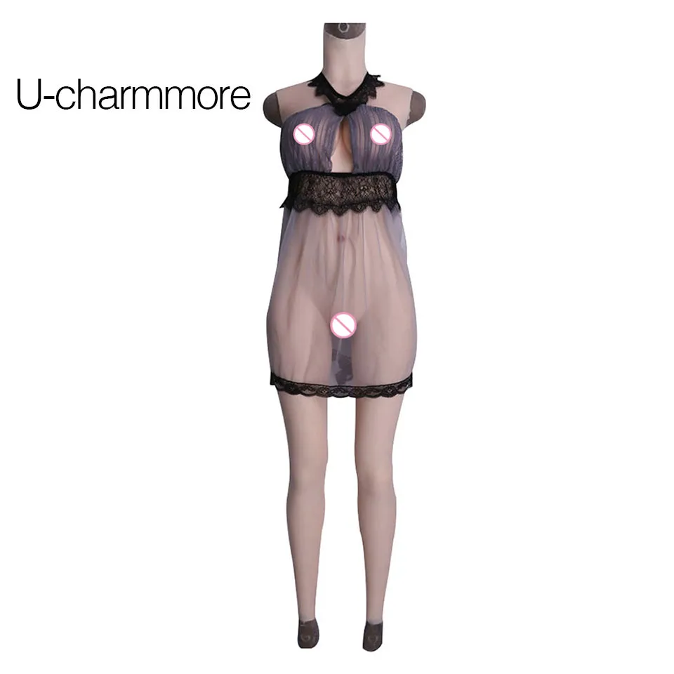 U CHARMMORE силиконовая форма для груди с D Cup искусственная вагина косплея