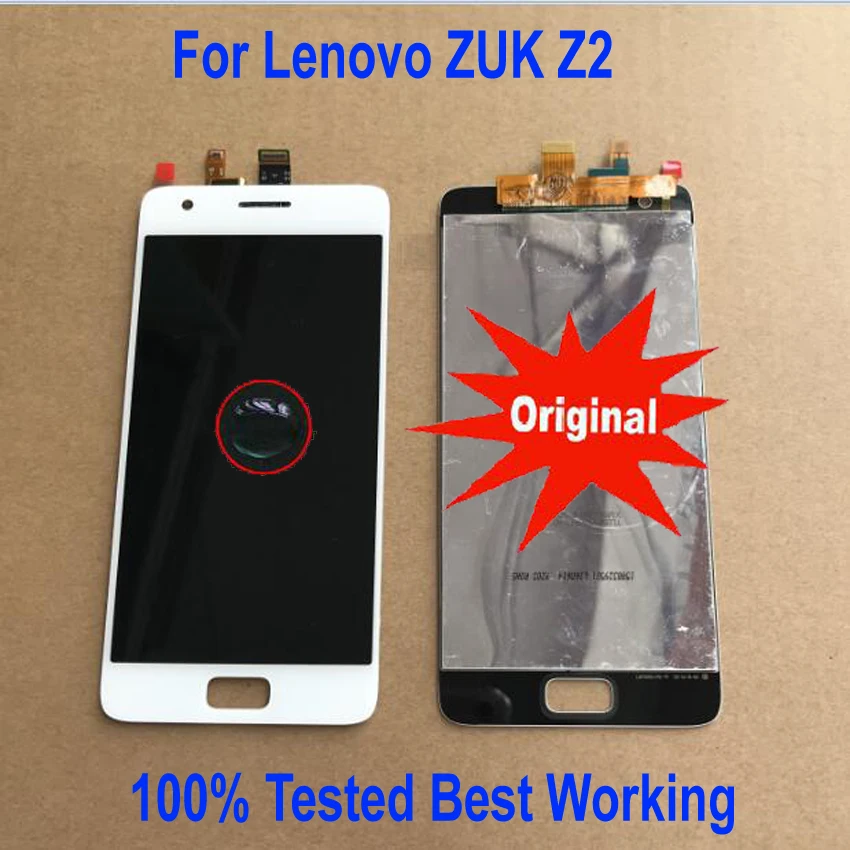 LTPro оригинальная лучшая Рабочая стеклянная панель для Lenovo ZUK Z2 5 0 &quotЖК дисплей