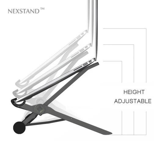 Подставка для ноутбука NEXSTAND K2 складной портативный Регулируемый Настольный