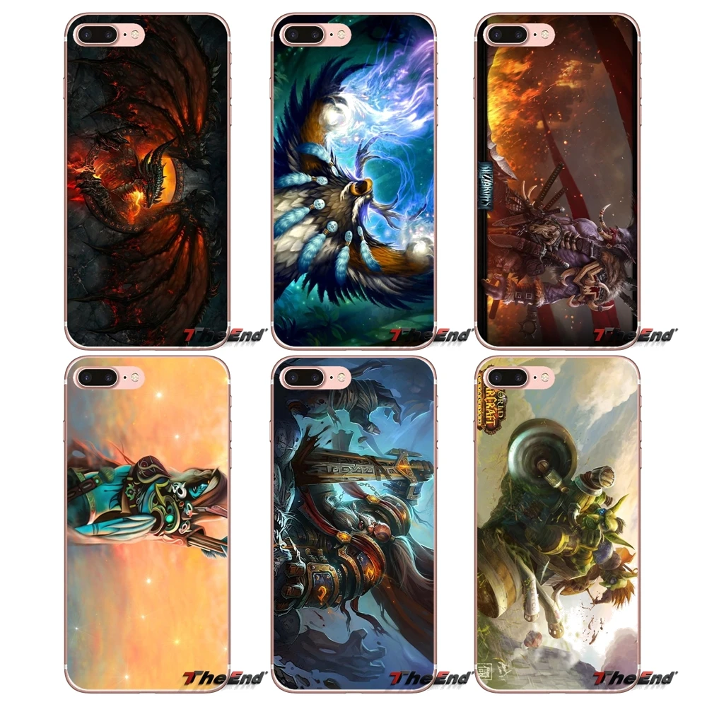 WoW World of Warcraft Art Для Huawei P Smart Y6 Ascend P8 P9 P10 Plus Nova P20 Lite Pro Mini 2017 прозрачные мягкие