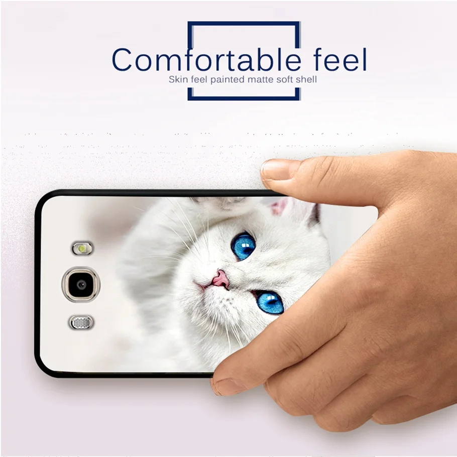 Чехол для samsung Galaxy J7 2016 чехол J710 J710F J710H мультфильм шаблон Ультра тонкий мягкий
