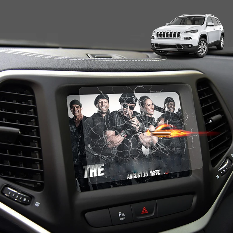 8.5 inch Car GPS Display Tempered Screen Protector 1pcs for Jeep Grand Cherokee 2014-2018 | Автомобили и мотоциклы