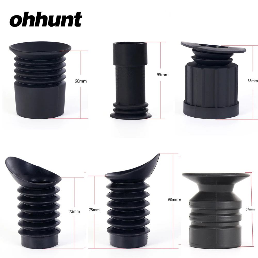Охотничий прицел ohhunt 4 типа резиновых линз тактическая оптика защита для глаз