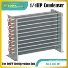 14HP ребристый и трубчатый теплообменник, работающий на небольших холодильных или охлаждающих устройствах, без крышки и вентилятора и двигателя