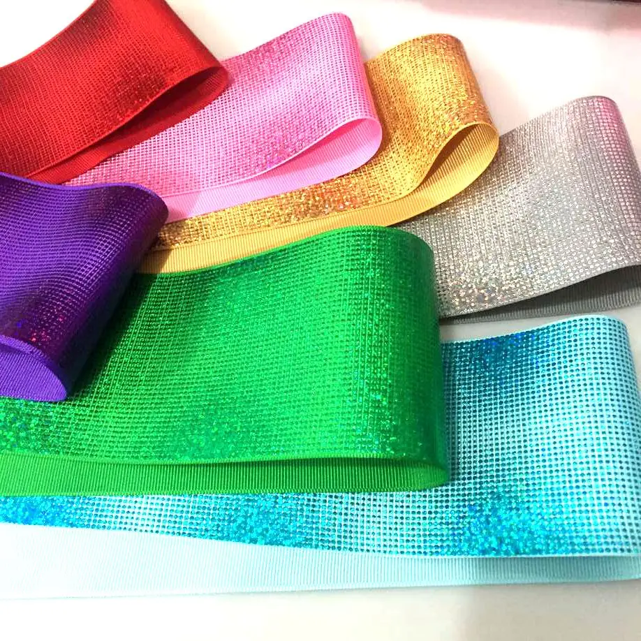 Бесплатная доставка лента Boca 75 мм фольга напечатанная с лентой grosgrain 100 ярдов в