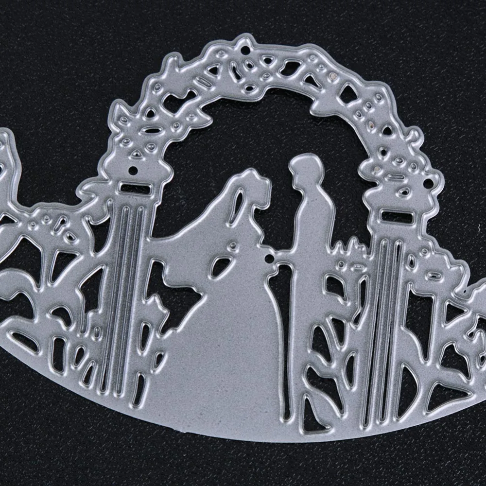 Новинка трафареты Metak для свадебного дня жениха и невесты рукоделия скрапбукинг