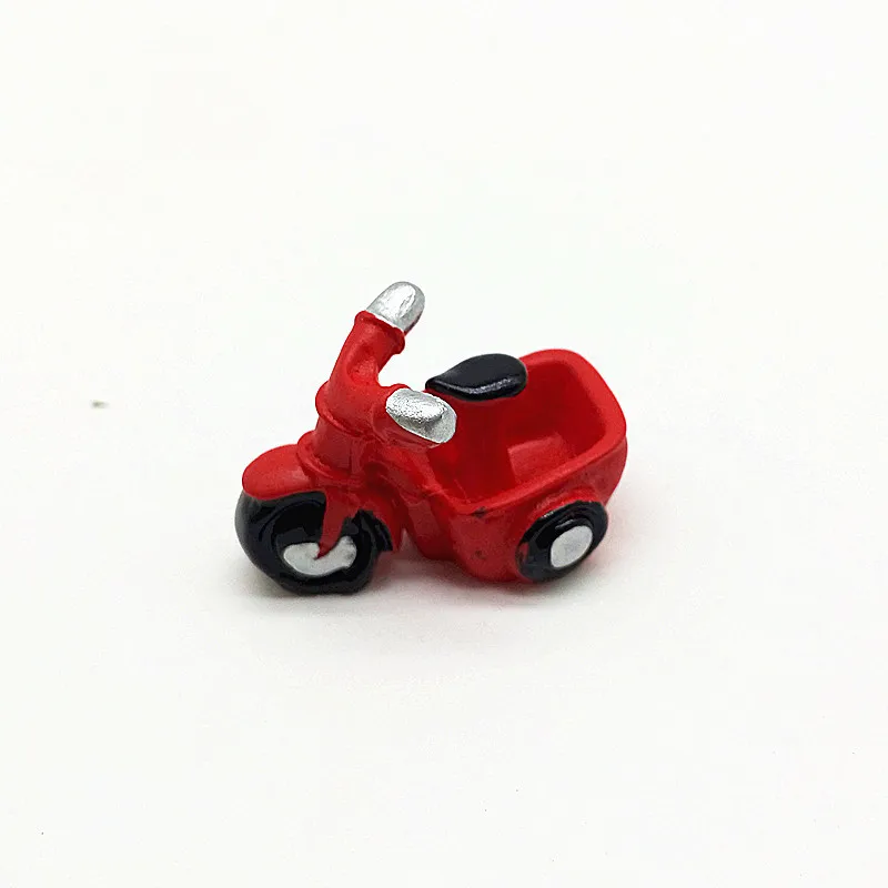Мотоцикл Miniatura кукольный домик бонсай для сада и дома украшение игрушка миниатюрная мини Смола ремесло украшения микро декор DIY