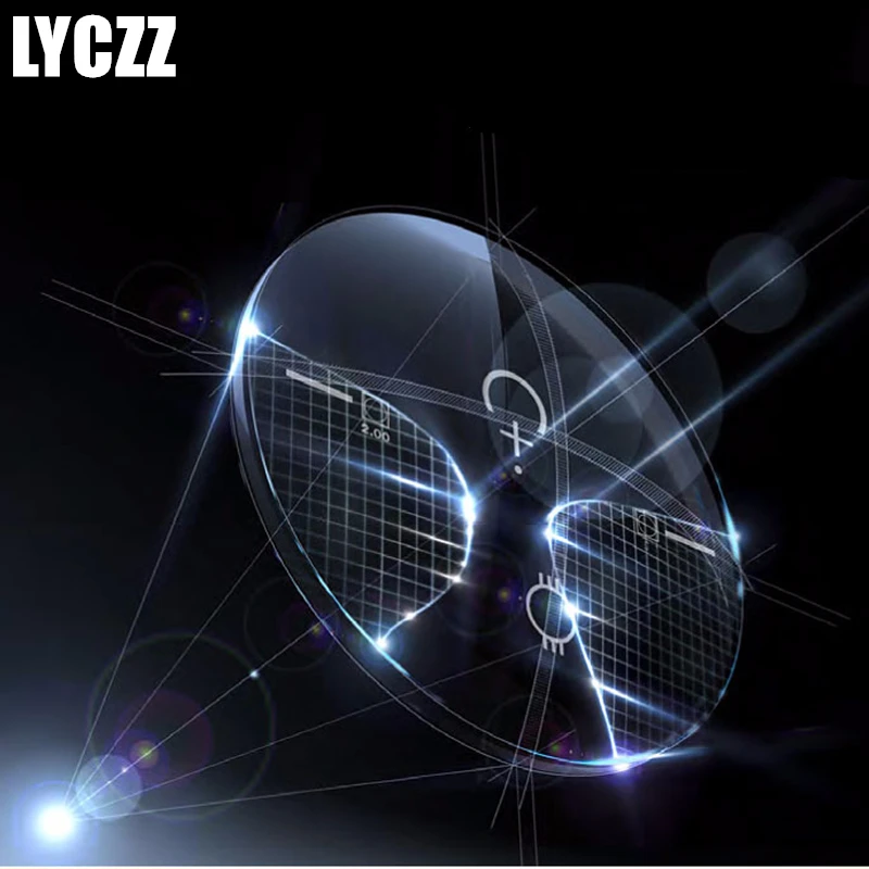 LYCZZ 1 67 индекс свободной формы фотохромные переход внутренний прогрессивный