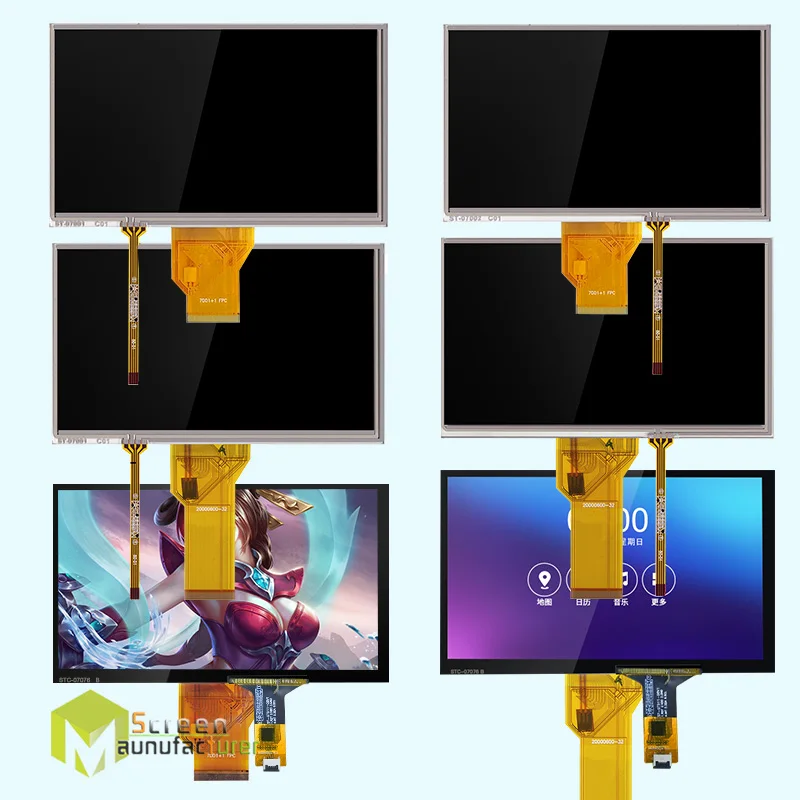 7 дюймов Панель планшета 50PIN AT070TN92 93 94 компьютеры raspberry pi gps ЖК-дисплей
