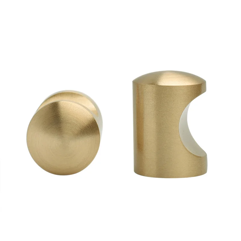 1 шт. Твердые латунные ручки шкафа и мебельный шкаф выдвижные с одним