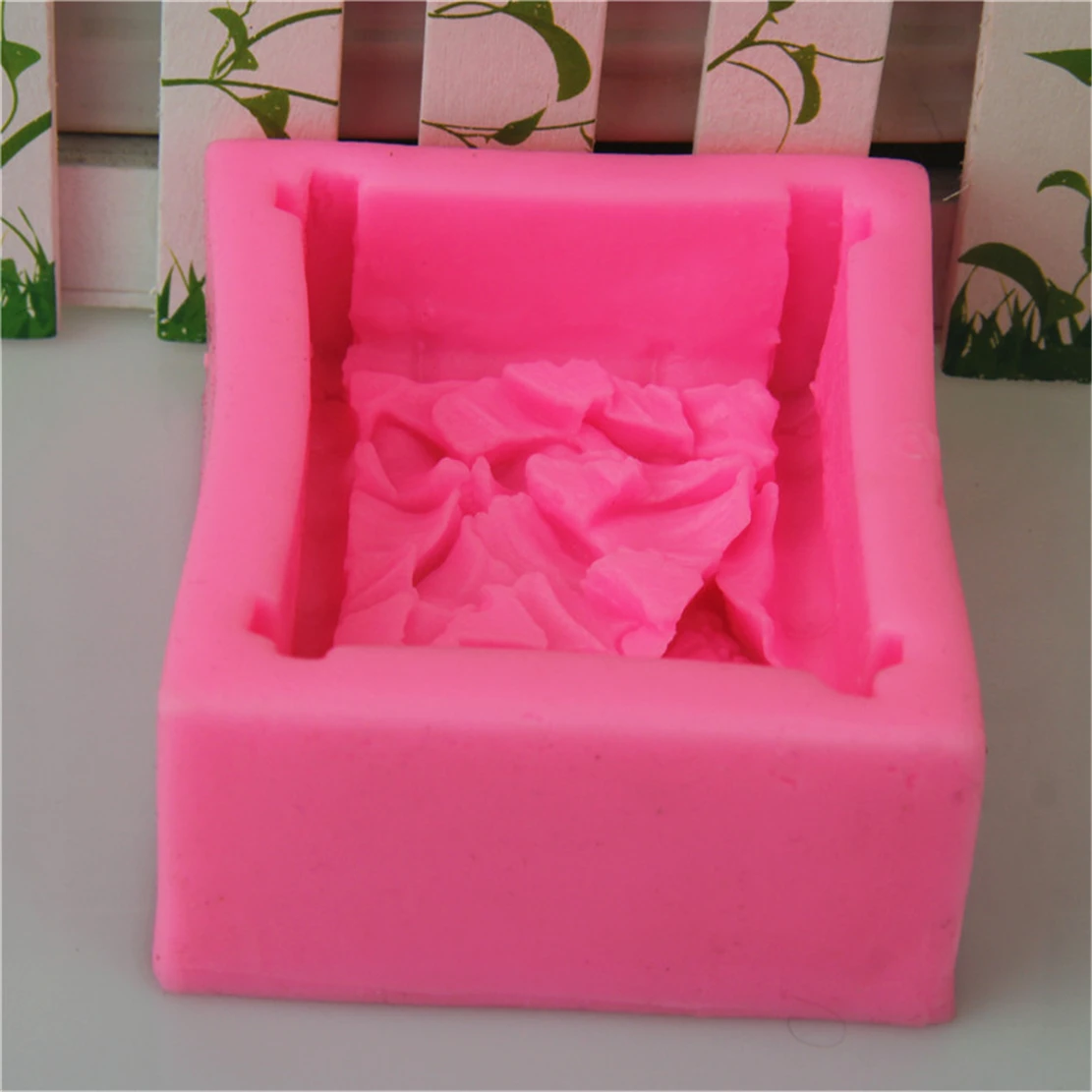 Bamboos Мыло DIY силиконовый для торта мастики печенье Шоколадное украшение Плесень