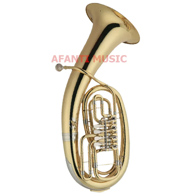 Музыкальный Bb тон Afanti/желтая латунь/золотой лак Baritone (BAR 117)|bb baritone|brass baritone |