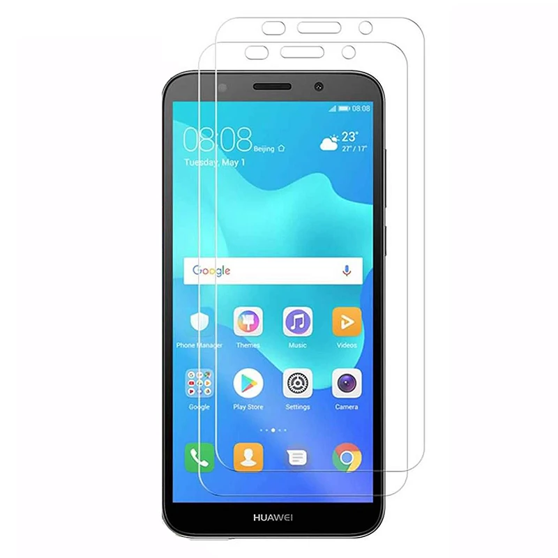 2 шт закаленное стекло для huawei Y5 защита экрана 9H 2.5D телефон на Защитное стекло для huawei Y5 Prime стекло