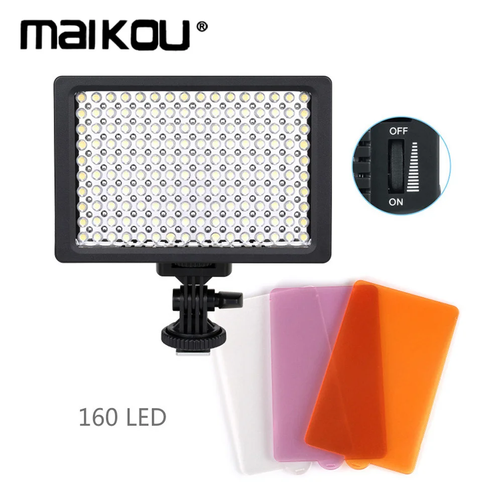 

Maikou Ring Flash SLR Camera Ring Fill Light Macro Ring Flash LED Light for Canon Nikon Pentax Olympus Universal