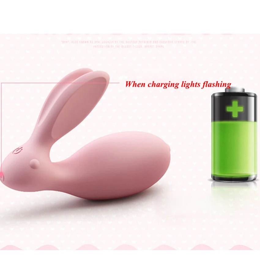 WOWYES Беспроводное управление USB зарядка кролик женское сообщение вибратор