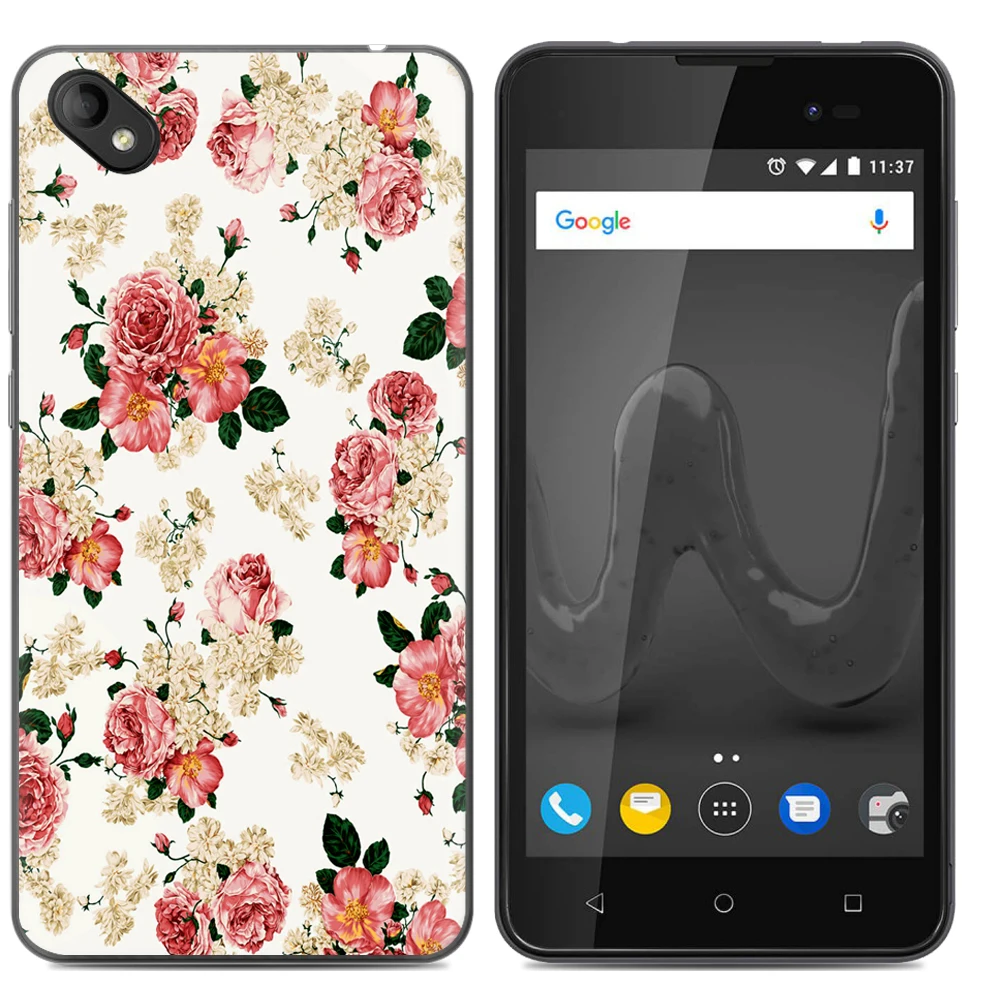YIKS СПС Coque Wiko Sunny2 Plus чехол роскошный Мультфильм ТПУ для fundas Мягкий силиконовый