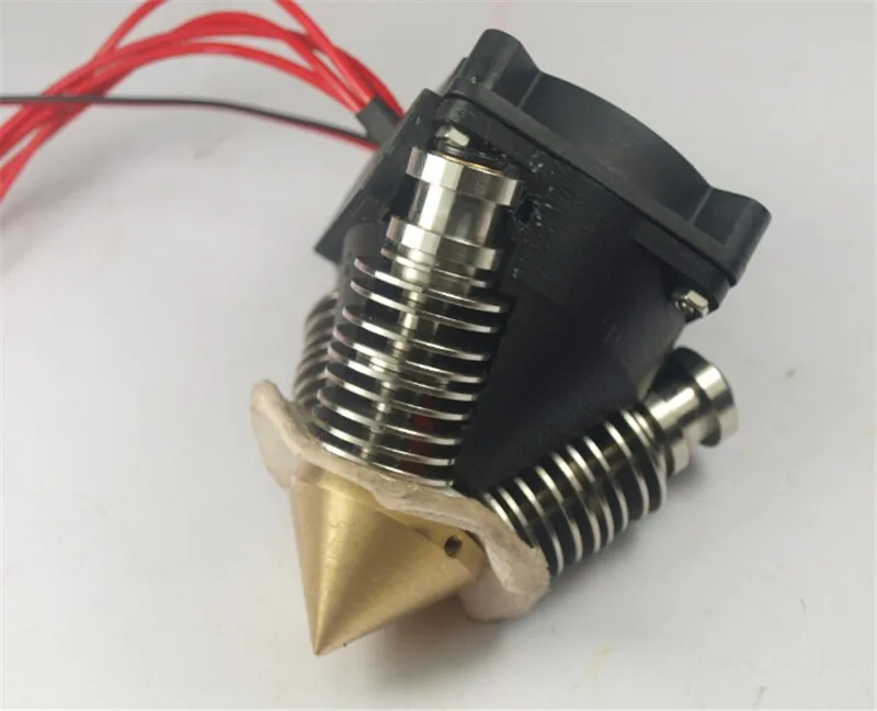 3D принтер Reprap diamond hotend полный комплект 3 хлите6 холодного конца 1 75 мм 0 4 тройные