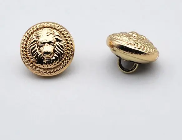 Металлическое пальто на кнопках с изображением Льва 20 шт./лот декоративные