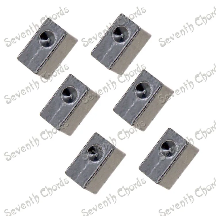 Электрогитары с тремоло-Бридж 6 шт. вставка в седло блок/нажимные зажимные струны