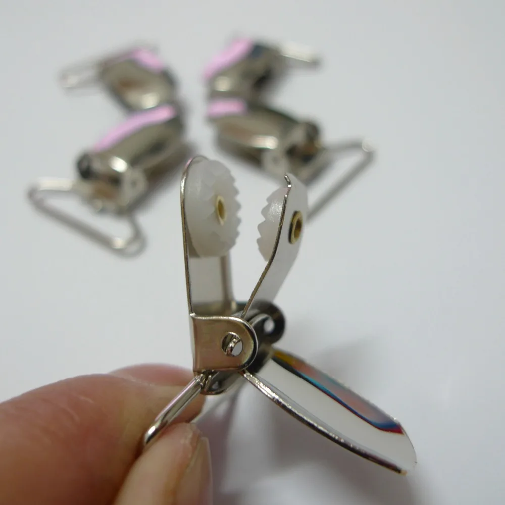 25 шт мм Серебряное сердце подтяжки зажимы соски|suspender clips|enamel suspender clipsheart clips |