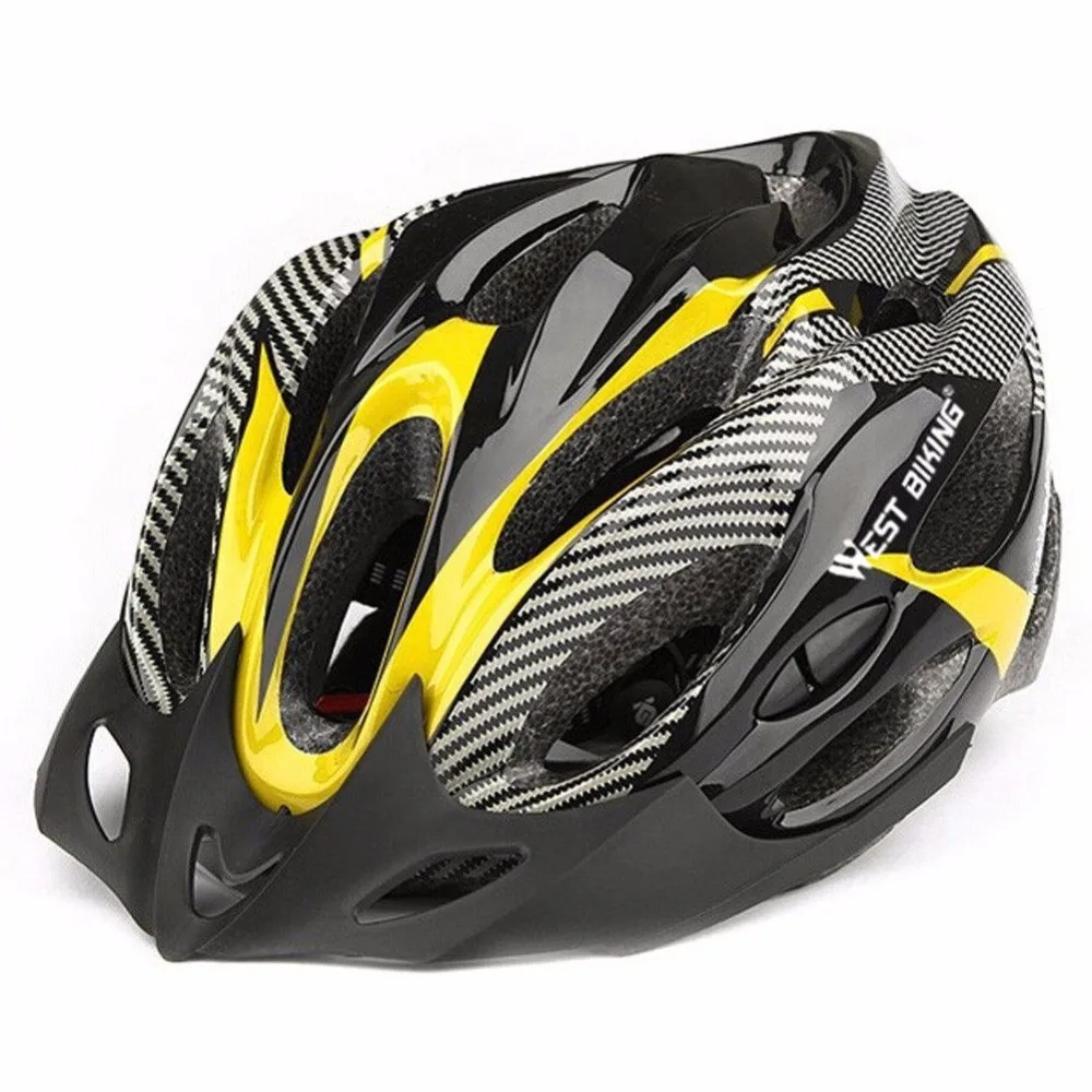 Велосипедный шлем для езды на велосипеде 21 вентиль мультиспортивный карбоновый