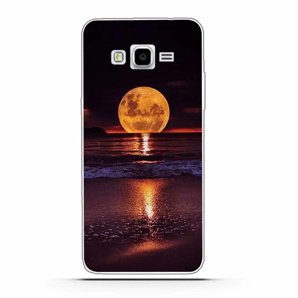 Мягкий ТПУ чехол для Samsung Galaxy Grand Prime G530 G531 G531H силиконовый с принтом | Мобильные