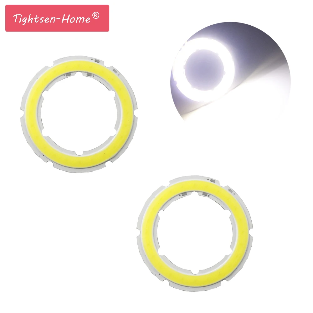 

Автомобильные кольца с ангельским глазом COB для передних фар, 2 модели 45 мм