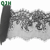 14cm width 3meters diy french voile guipure tulle eyelash lace ribbon sewing applique lace trims tape wedding party decor craft