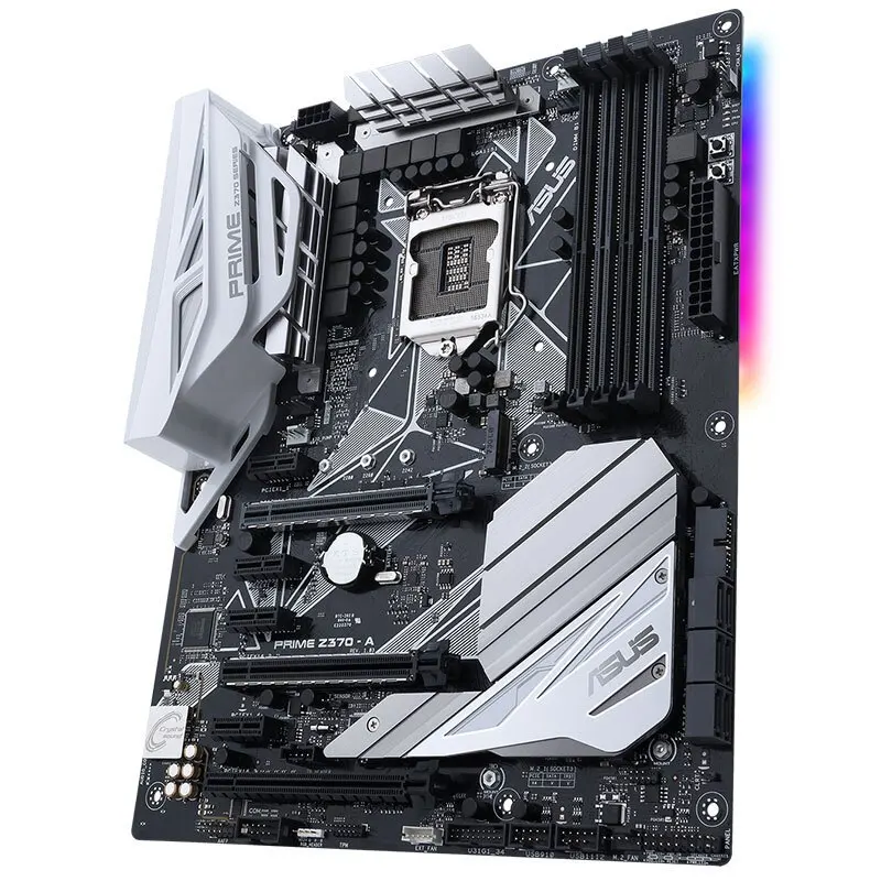Материнская плата ASUS PRIME Z370-A LGA1151 DDR4 DP HDMI DVI M.2 USB 3 1 Z370 ATX OC | Компьютеры и офис