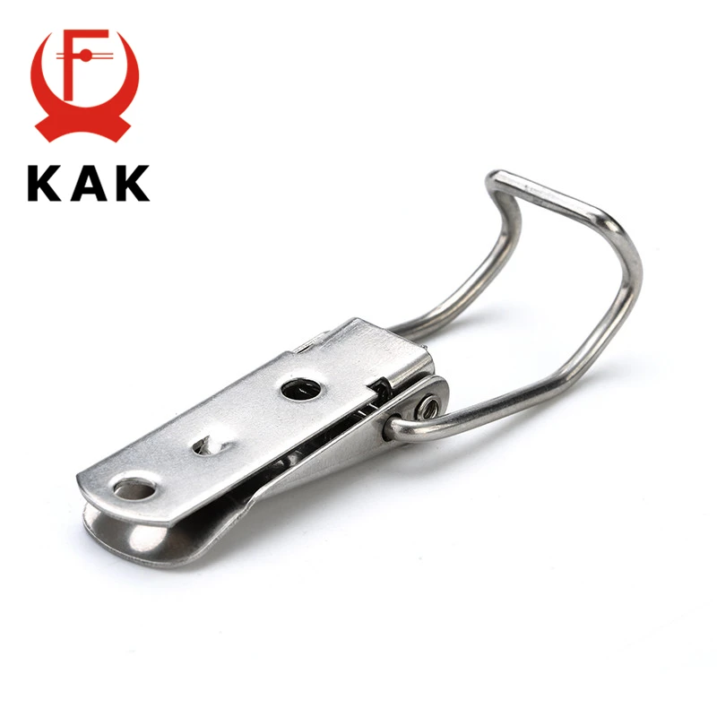 4 шт. коробочки для шкафов KAK J115B из мягкой стали Засов 74*20 Пружинные защелки замки