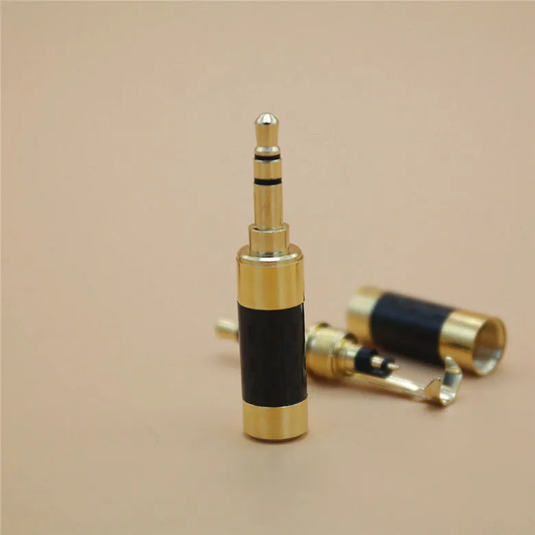 

3.5mm male plug 3.5mm earphone plug gold plated 10pcs
