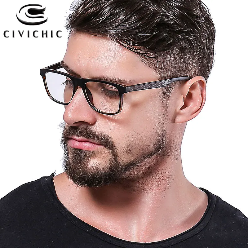 

Chic TR90 Ultralight Glasses Frame Men Retro Carbon Fiber Business Casual Eyeglasses Optical Myopia Eyewear Lunette De Vue COG59