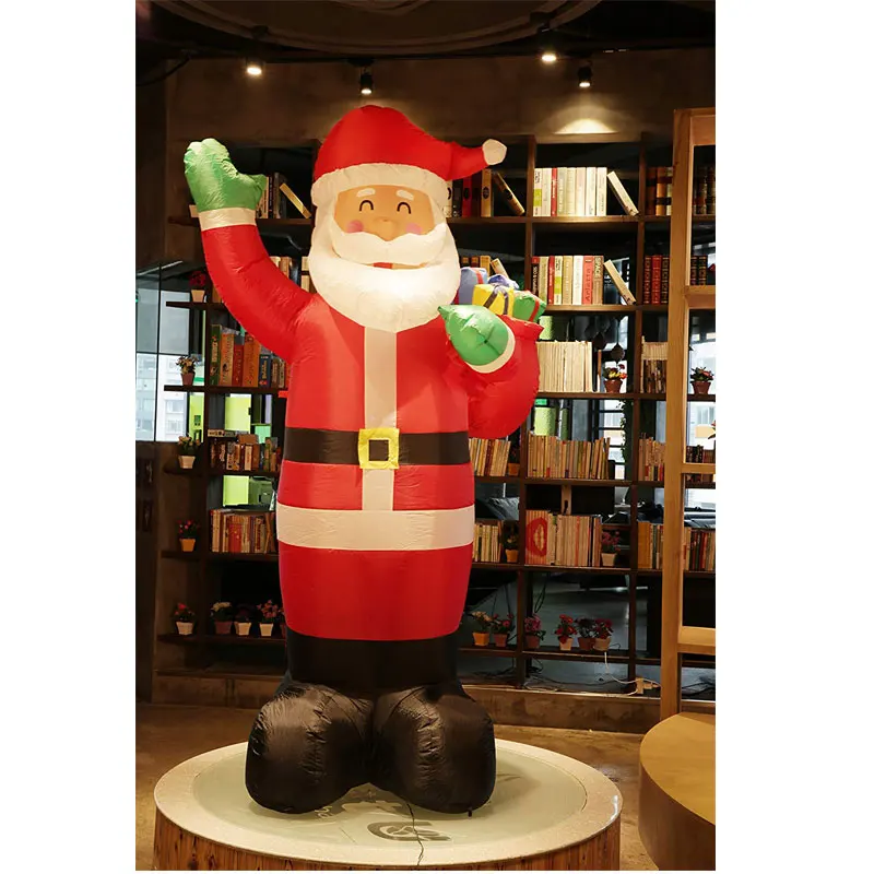 

Hot sale outdoor inflatable christmas model inflatable standing christmas advertising